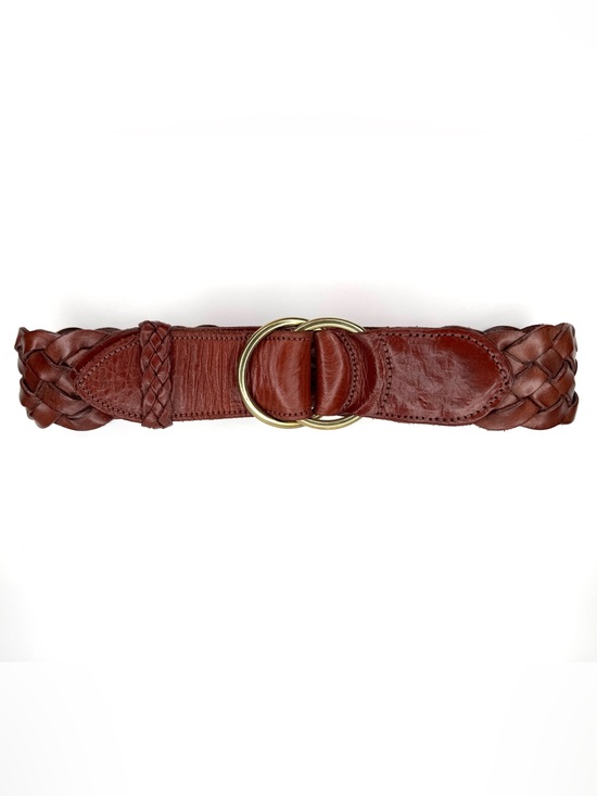 Polo Ralph Lauren Accessories - Polo Ralph Lauren Brown leather belt double O-ring Brass buckle